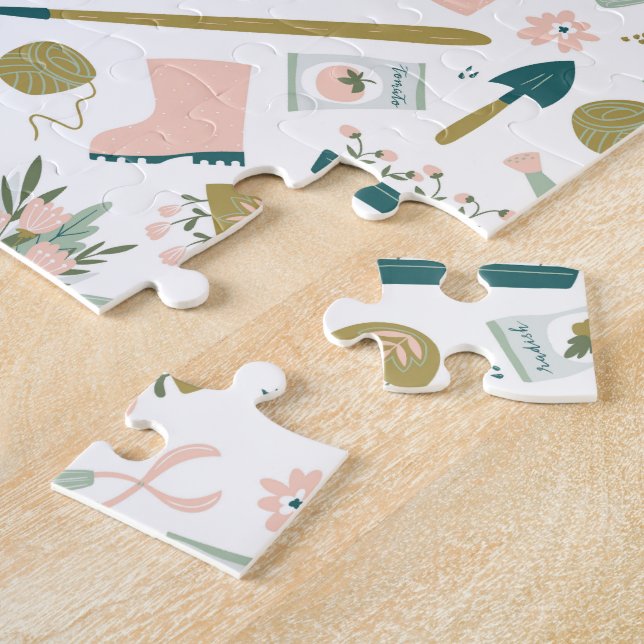 Jardin Temps Jigsaw Puzzle (Côté)
