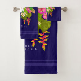 Jardin tropical Monogramme Marine