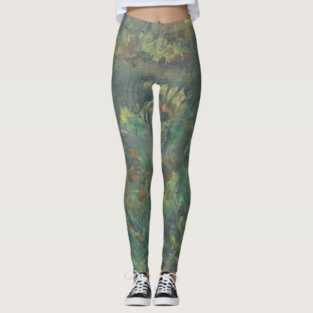 JARDIN VERT Leggings (Devant)