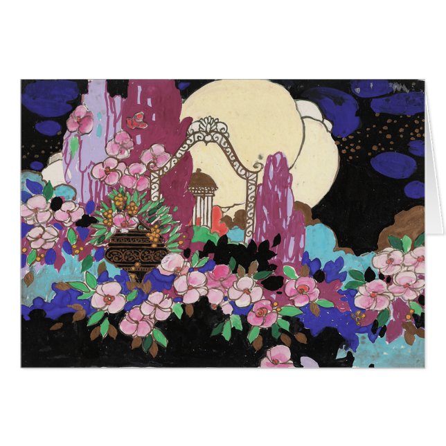 Jardin vintage Déco Folly (Devant horizontal)