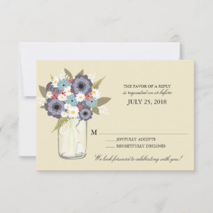 Jardin Vintage Mason Jar  RSVP