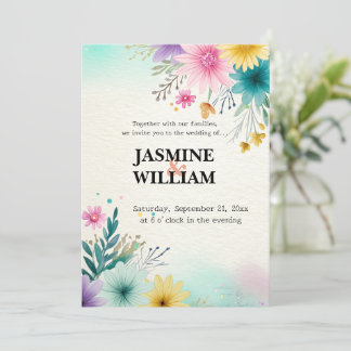 💐 Jardin Whimsical Invitation 🌿 💌