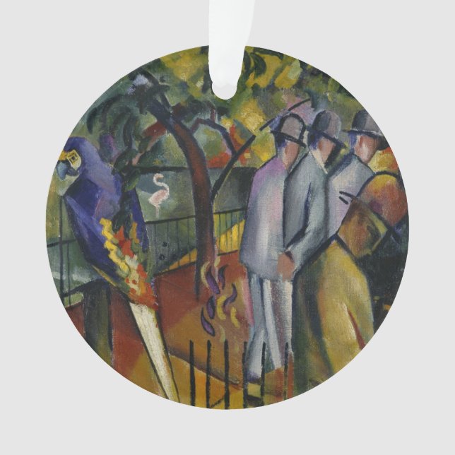 Jardin zoologique I d'August Macke | (devant)
