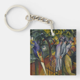 Jardin zoologique I d'August Macke  
