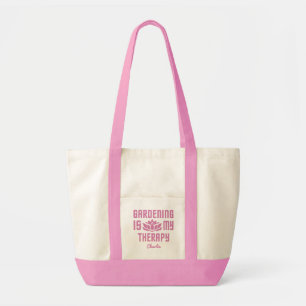 Jardinage de sacs fourre-tout de noms personnalisé