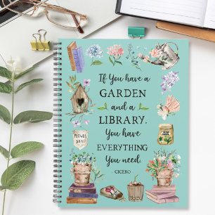 Jardinage et citation de bibliothèque Jardin flora