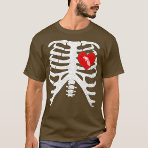 JARDINE PARROT mit Skelettkäfig Xray Bones T-Shirt