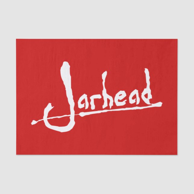 JARHEAD SEIDENPAPIER (Vorderseite)