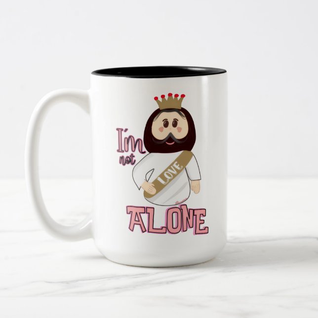 JARRO I AM NOT ALONE_ LINEA NISSI HOLY ZWEIFARBIGE TASSE (Links)