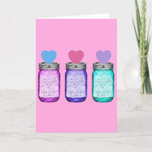 Jars & Hearts Grußkarte Karte