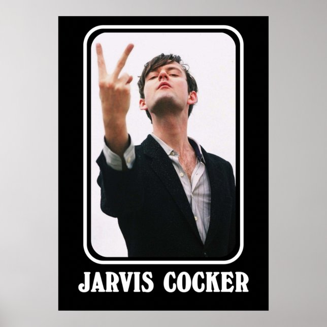 Jarvis Cocker Poster (Vorne)