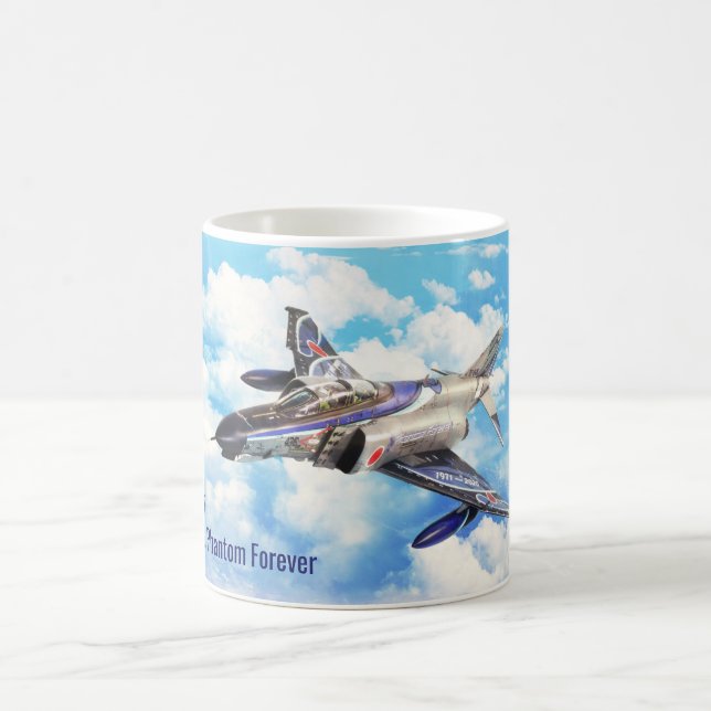 JASDF F-4EJ Phantom Forever Kaffeetasse (Mittel)