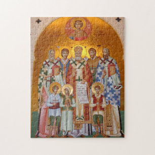 Jasenovac-Orthodox-Christliches Symbol für die hei