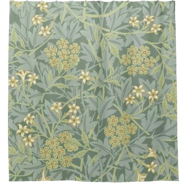 Jasmie William Morris Duschvorhang (Vorderseite)