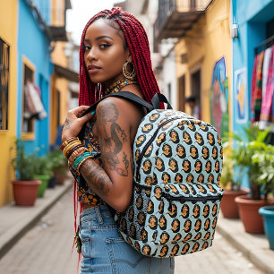 Jasmin bedruckter Rucksack