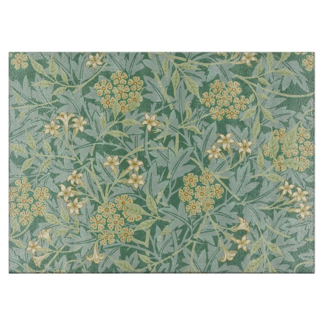 Jasmin durch William Morris Schneidebrett (Vorderseite)