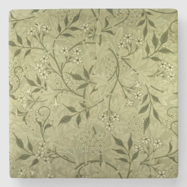 "Jasmin" Tapetenentwurf, 1872 Steinuntersetzer (Vorderseite)