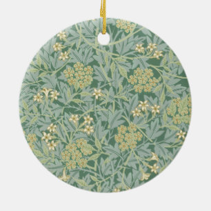 Jasmin (von William Morris) Keramik Ornament