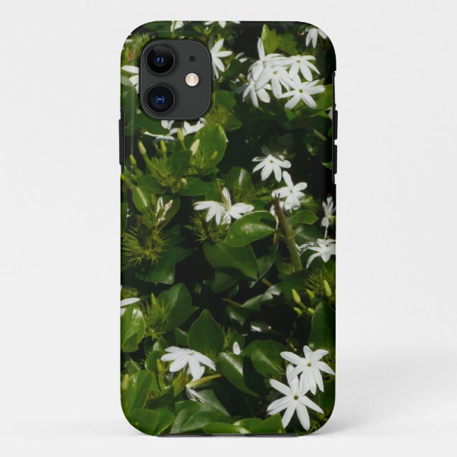 Jasmine Blume Tropical Floral Botanic Case-Mate iPhone Hülle (Rückseite)