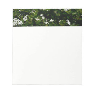 Jasmine Blume Tropical Floral Botanic Notizblock