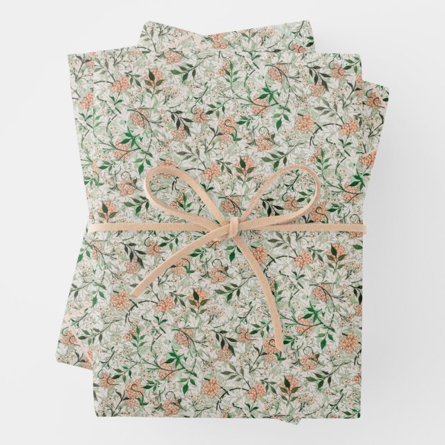 Jasmine by William Morris Geschenkpapier Set (Beispiel)