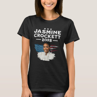 Jasmine Crockett für den Präsidenten 2028 - Jasmin T-Shirt
