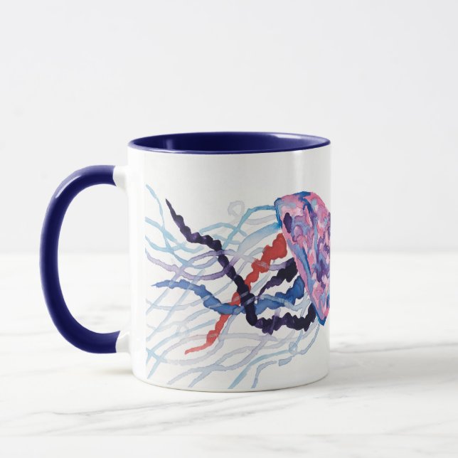 Jasmine die Quallenfische-Tasse Tasse (Links)