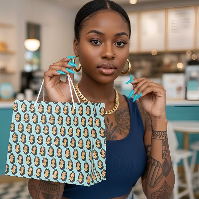 Jasmine große Geschenktasche Geschenktüte (Von Creator hochgeladen)