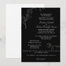 Jasmine Kontur Black Formal Website Wedding