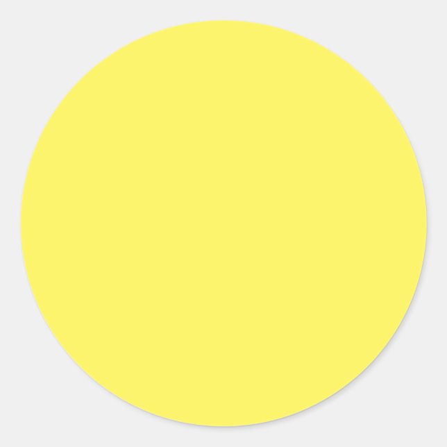 Jasmine, Marigold Yellow, Primrose, Runder Aufkleber (Vorderseite)