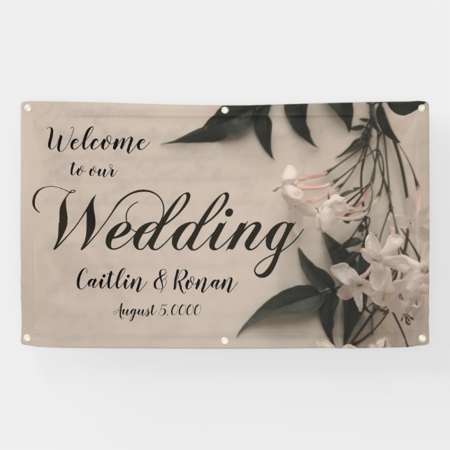 Jasmine mit Skript Banner (Horizontal)
