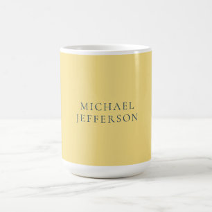 Jasmine & Schiefergrau Minimalistisch Schlicht Mod Kaffeetasse