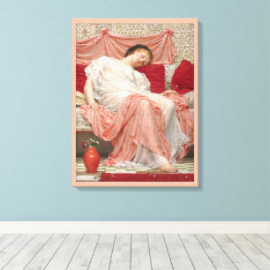 Jasmine von Albert Joseph Moore, Victorian Fine Ar Leinwanddruck
