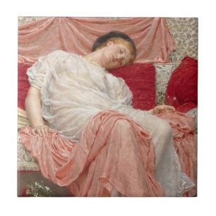 Jasmine von Albert Joseph Moore, Viktorianische Ku Fliese