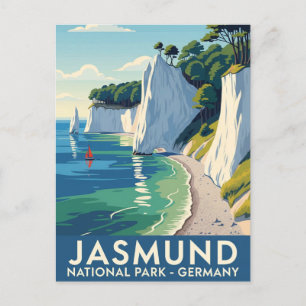 Jasmund Nationalpark Deutschland Reisen Postkarte
