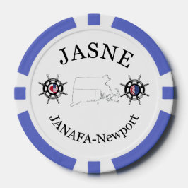 JASNE-JANAFA Challenge Coin Poker Chip