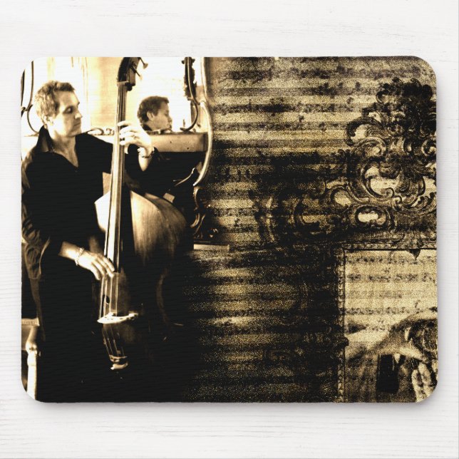Jason aufrechtes Bass-Mousepad Mousepad (Vorne)