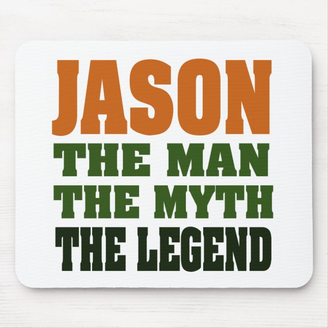 Jason - der Mann, der Mythos, die Legende! Mousepad (Vorne)