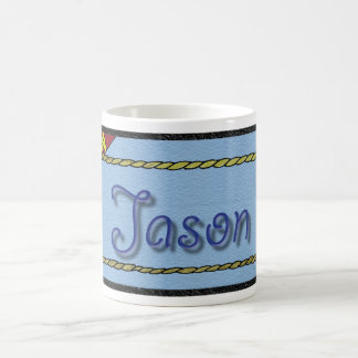 Jason folâtre la tasse