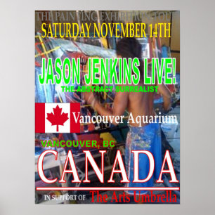 JASON JENKINS LIVE IN KANADA POSTER