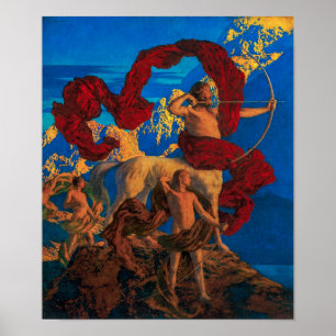 Jason und sein Lehrer   Maxfield Parrish   Poster