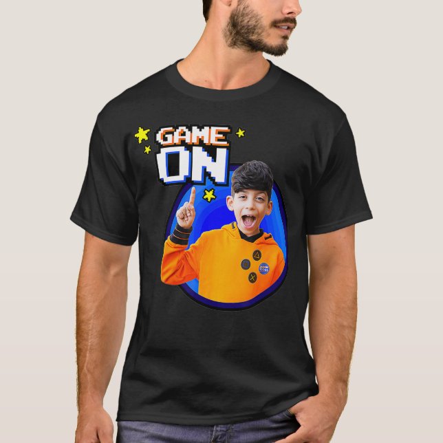 Jason Vlogs Game On T-Shirt (Vorderseite)