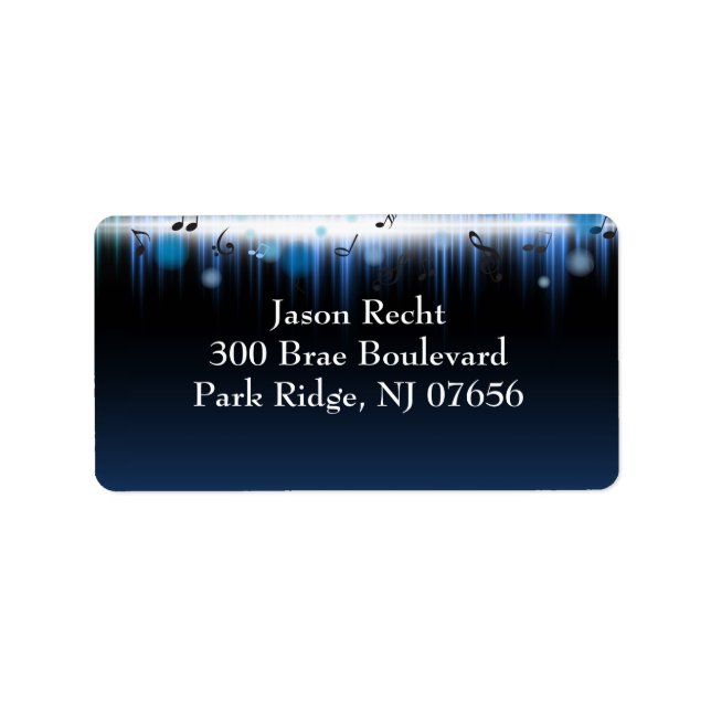 Jason's Return Address label1 Adressaufkleber (Vorne)