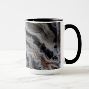 Jasper-Achat-Mischplatte Tasse