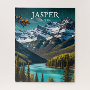 Jasper Alberta Reise Vintage Retro