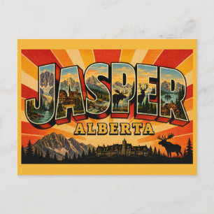 Jasper Alberta Wild & Serene Postkarte