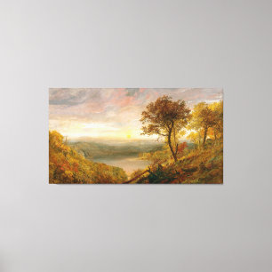 JASPER FRANCIS CROPSEY - Greenwood Lake - 1870 - Leinwanddruck
