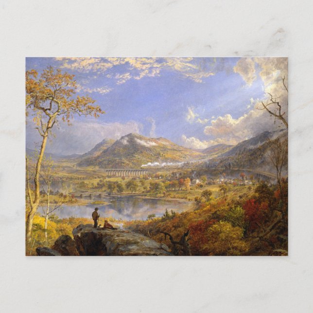 Jasper Francis Cropsey - Starrucca Viaduct Postkarte (Vorderseite)