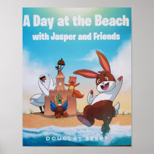 Jasper-n-Friends Buchcover-Plakat Poster