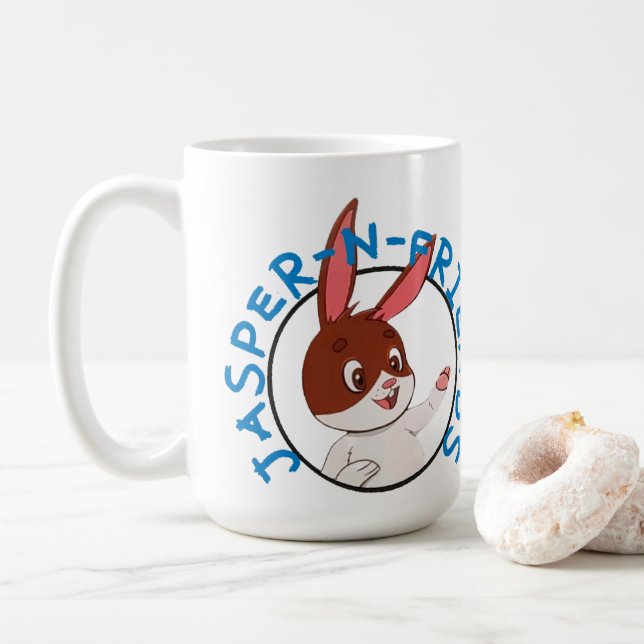Jasper-n-Friends, mug (Avec donut)